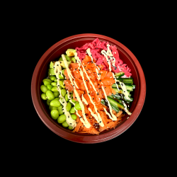 Poke bowl saumon