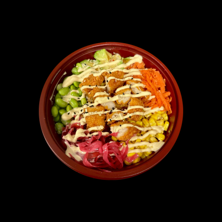 Poke bowl poulet